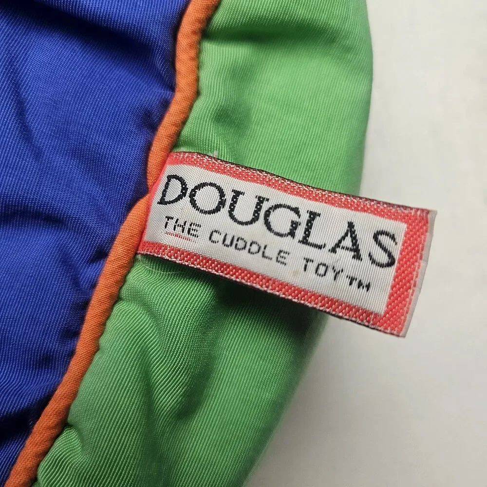 Vintage Douglas Cuddle Toys Backpack Colorful Toddler